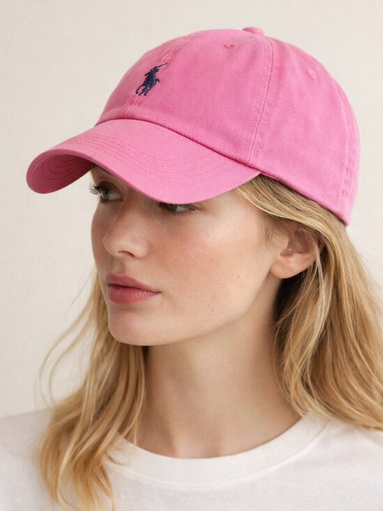 Polo Ralph Lauren Accessories - Polo Ralph Lauren pink baseball cap with Blue Pony